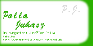 polla juhasz business card